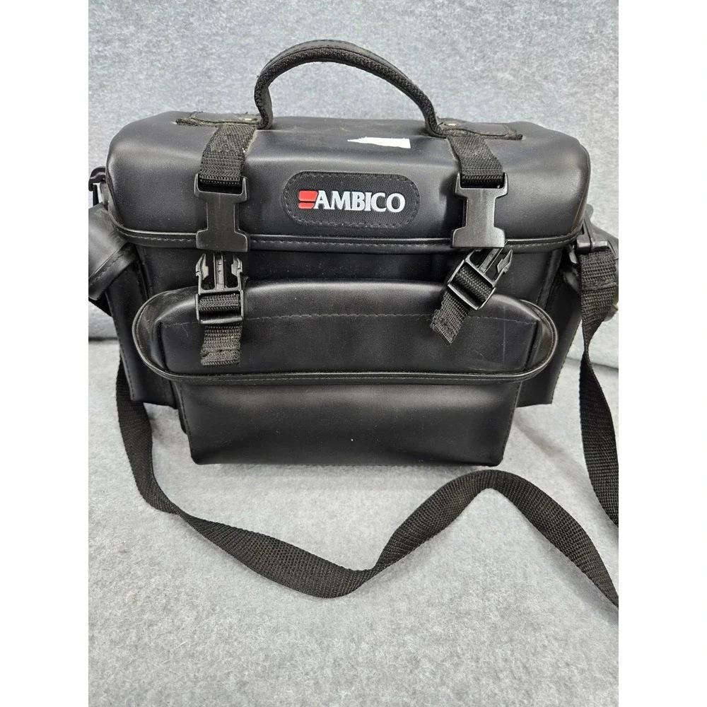JVC Videomovie GR-AX70U Compact VHS Camcorder 12x Zoom 1994 Ambico Bag Japan